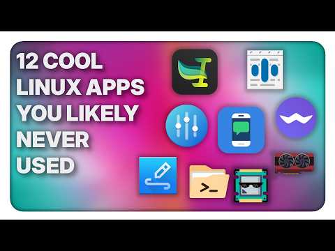 COOL LINUX APPS you've likely never used!