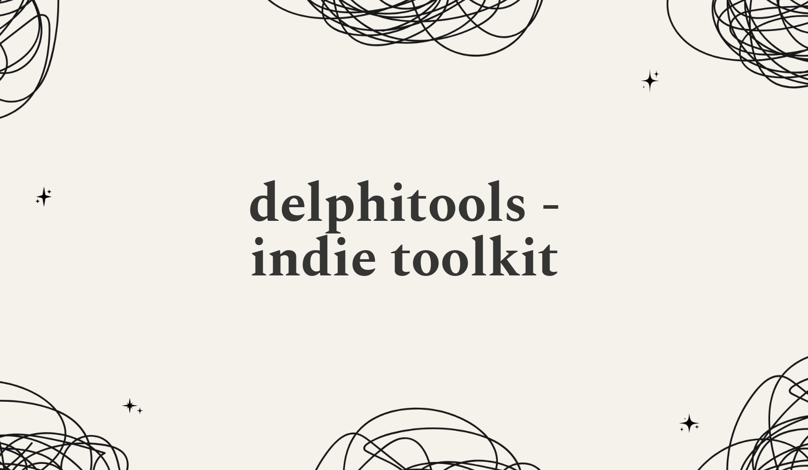 delphitools - indie toolkit - Maurice Renck