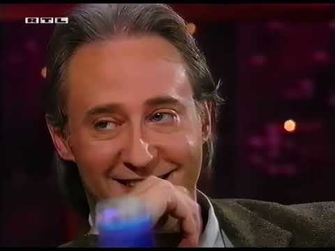 90er Jahre Retro TV: Star Trek TNG Crew bei Thomas Gottschalk Late Night RTL (AI 4K Upscale)