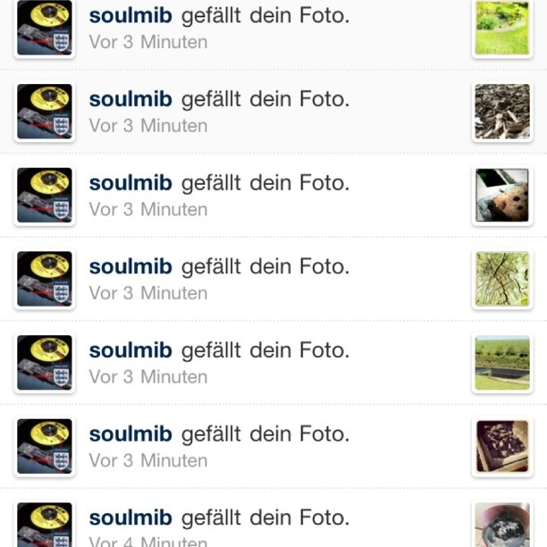 Da hat mich der @soulmib mal so richtig durchgefavt. I like.