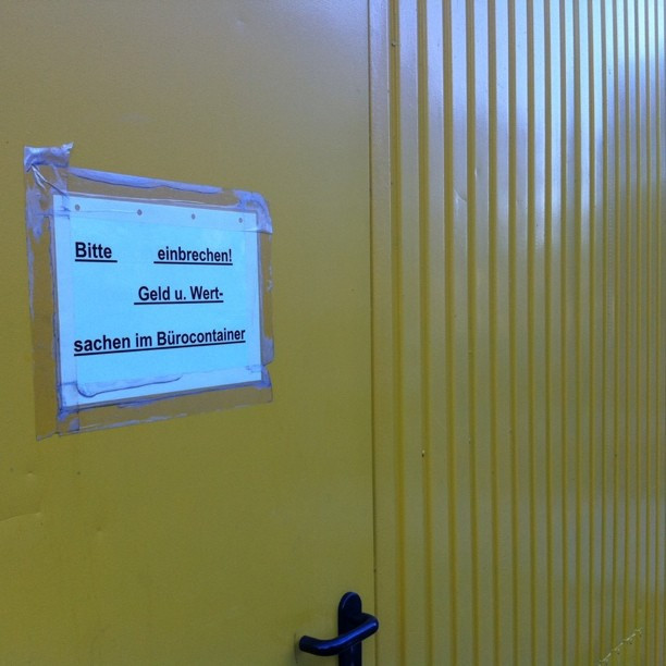 Witzig. Das 'nicht' fehlt.