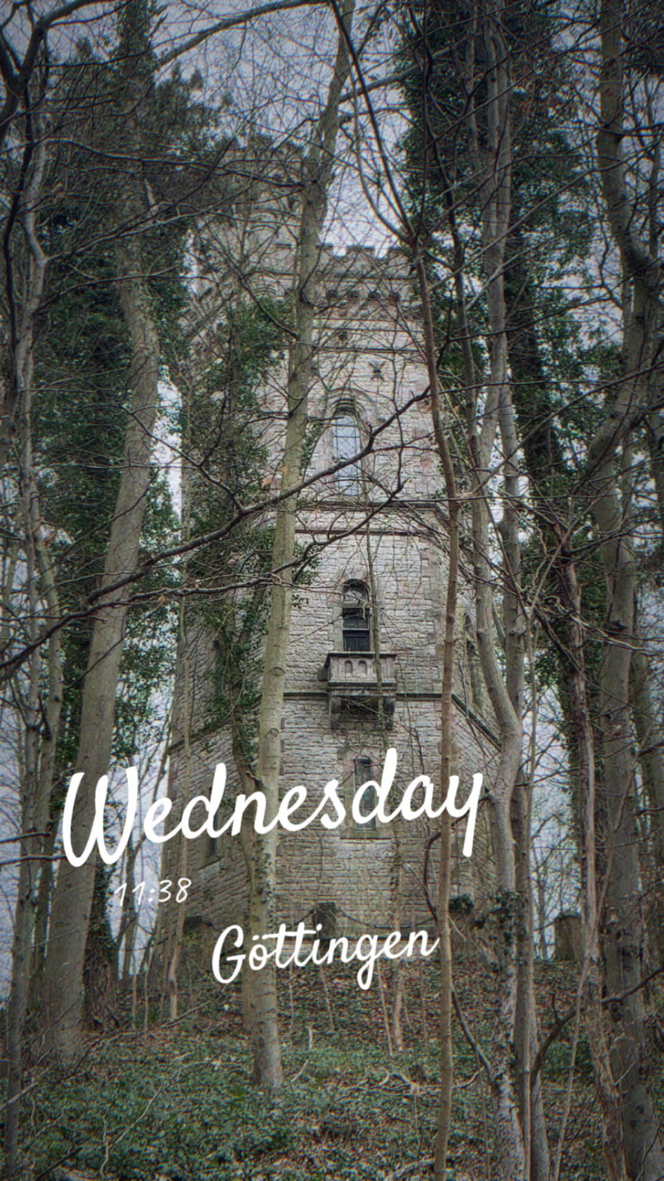 Bismarckturm am 11. März 2026