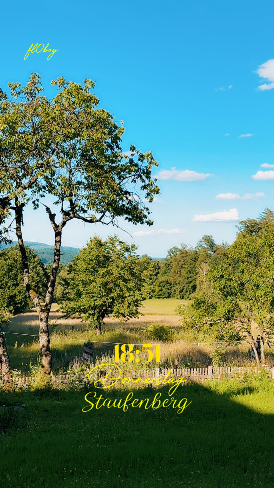 Talweg am 18. Juni 2026