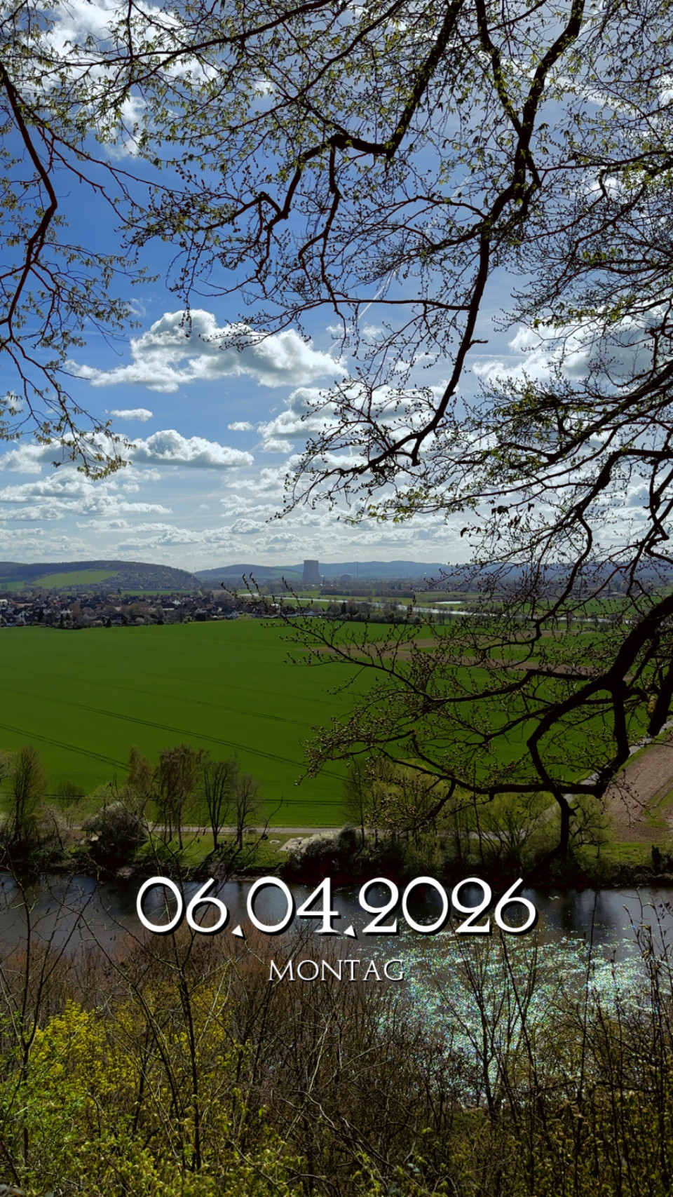 Weserstraße am 6. April 2026