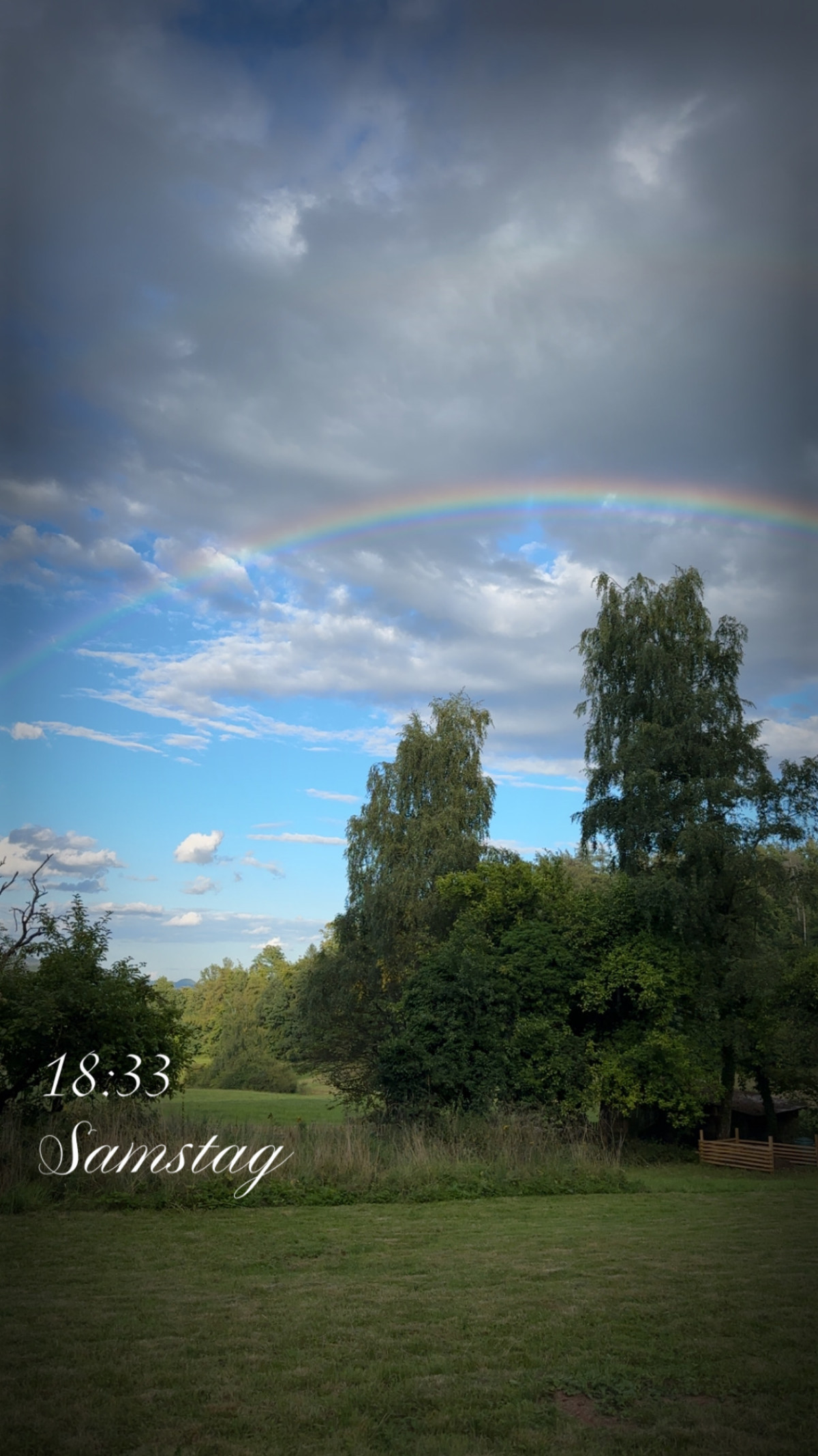 Talweg, Staufenberg am 30. August 2025