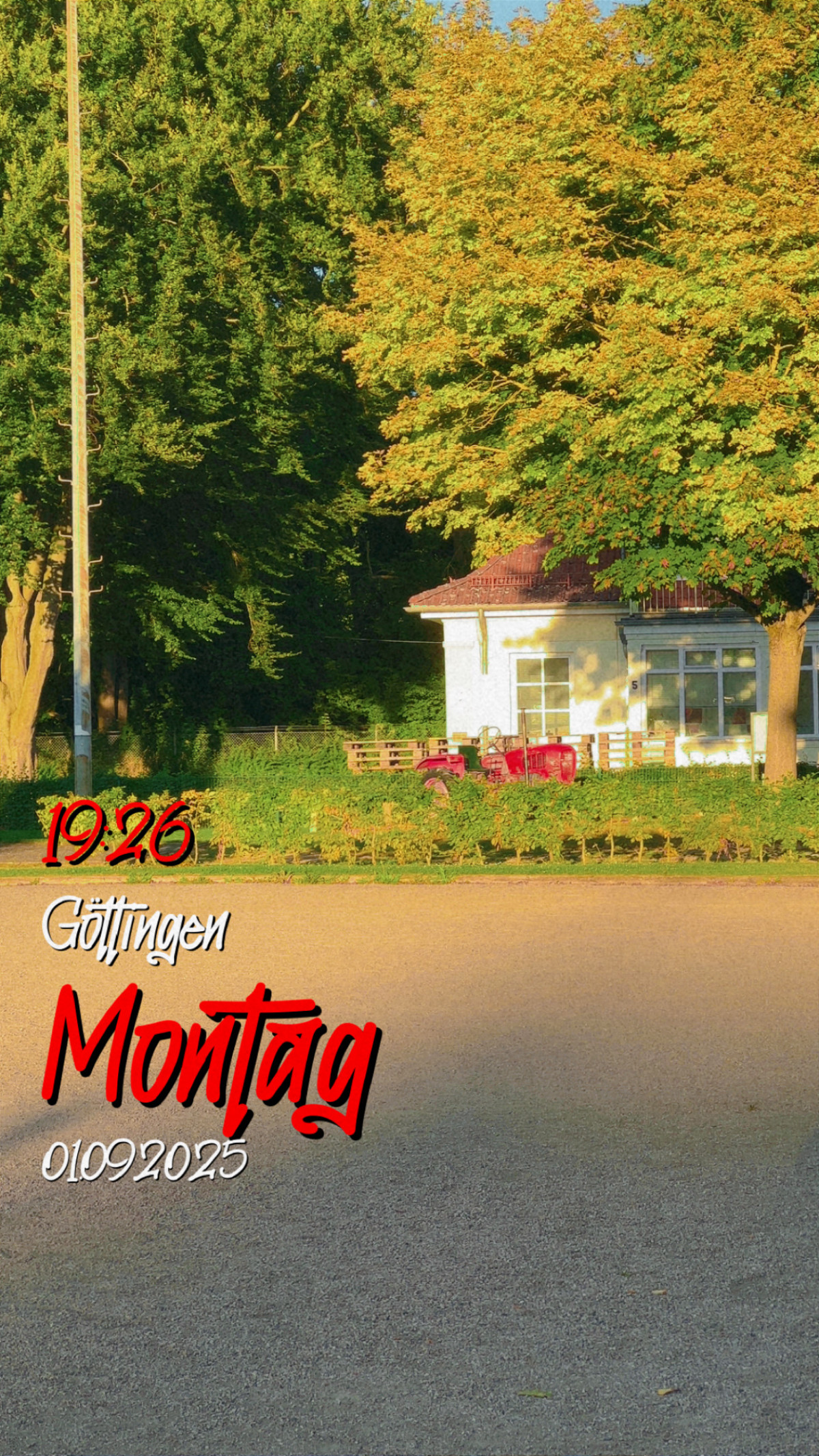 Bouleplatz, Südstadt, Göttingen am 1. September 2025