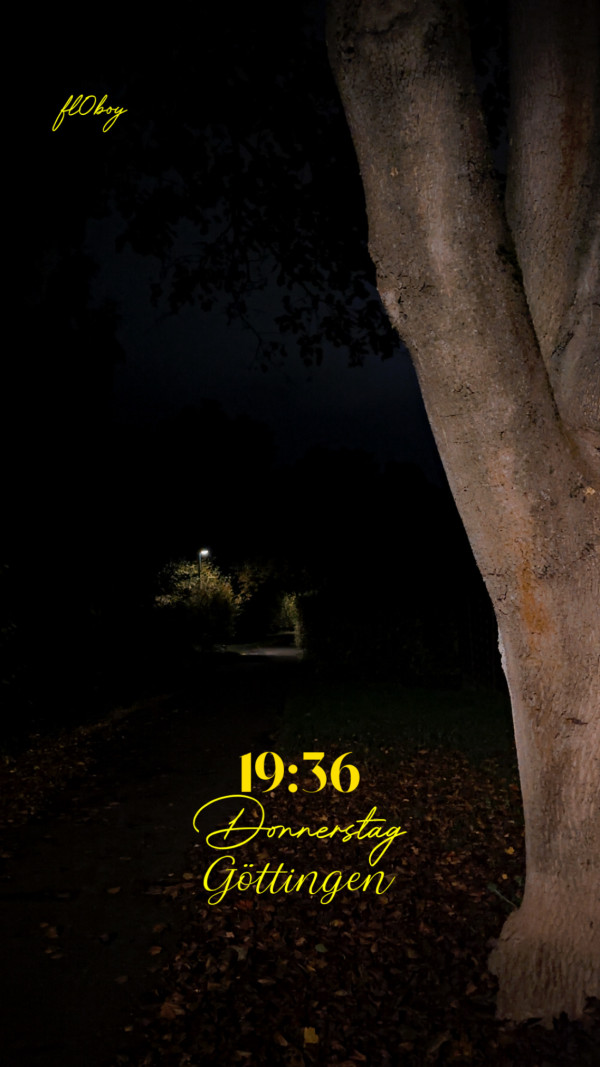 Gustav-Freytag-Weg, Oststadt, Göttingen am 30. Oktober 2025