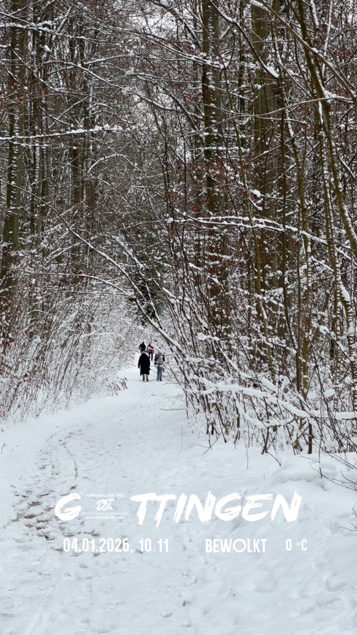 Ruprechtweg am 4. Januar 2026