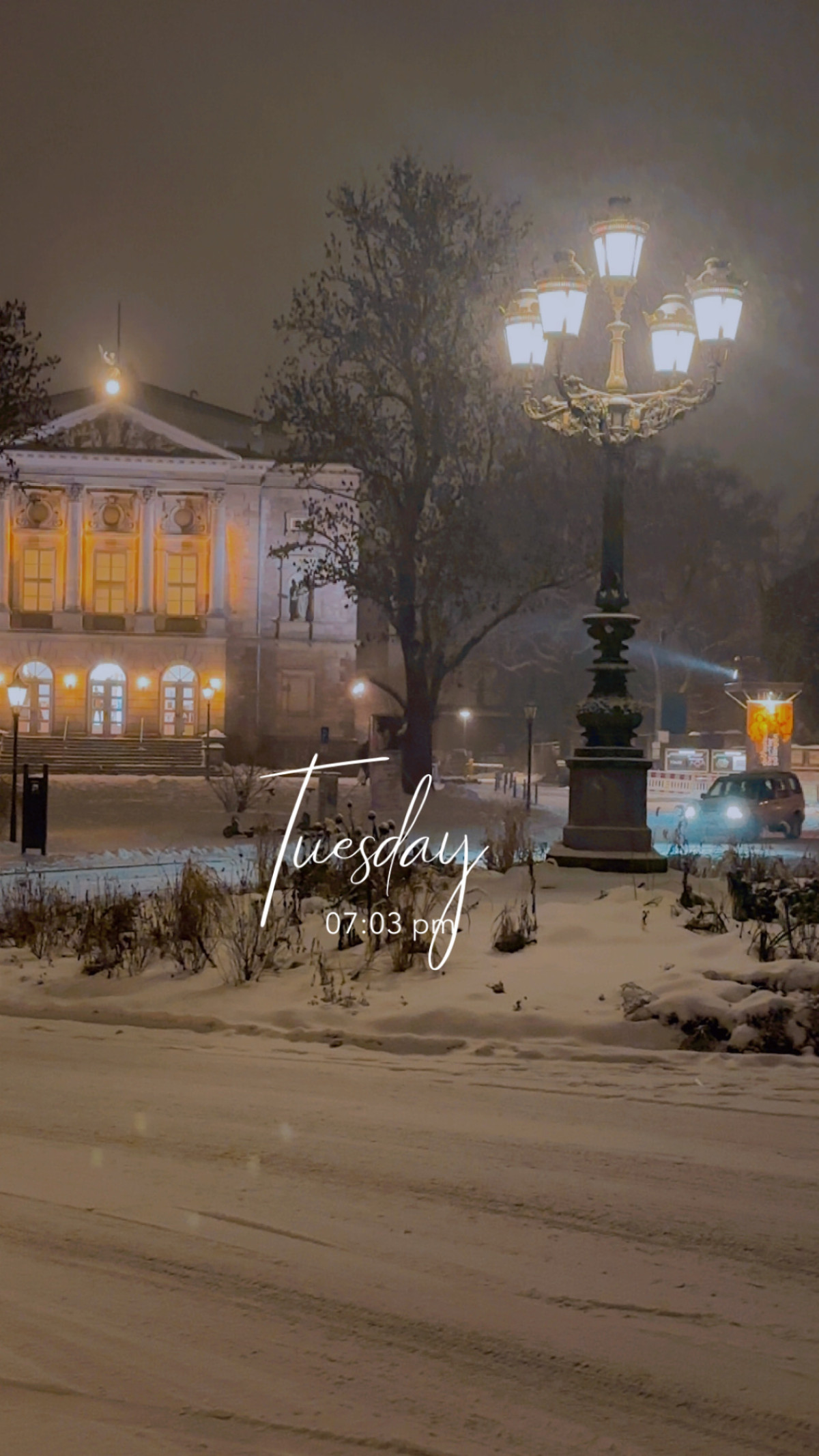 Theaterplatz am 3. Februar 2026