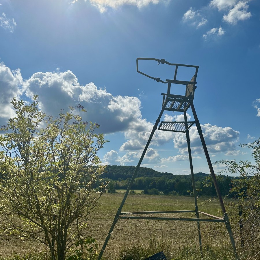 Der sogenannte Schirisitz. Ein Hingucker für Groß und Klein. Und vor allem für Tennisaficionados