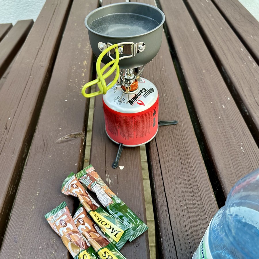 Schön lecker Kaffee. Zumindest der erste.